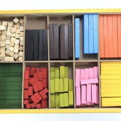 juguetes didácticos, Regleta de cuisenaire de madera - Wiwi didácticos de Mayoreo