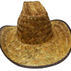 Sombrero Vaquero quemado de petate - Wiwi Fiestas de mayoreo