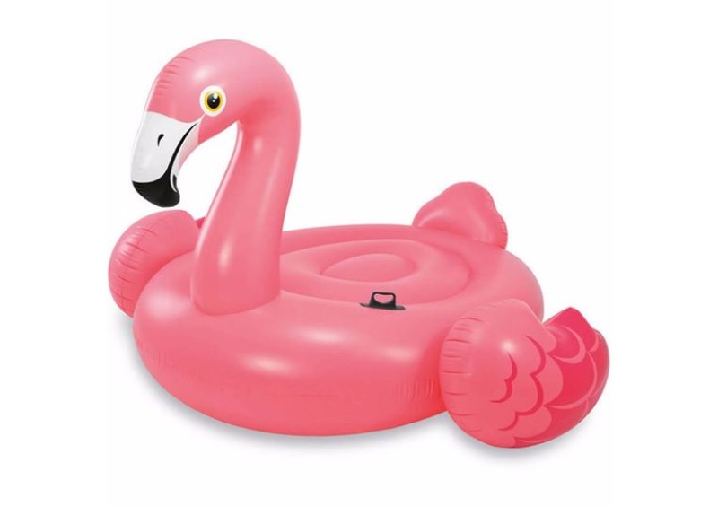 Flamingo Mega Montable acuático inflable - Wiwi Mayoreo