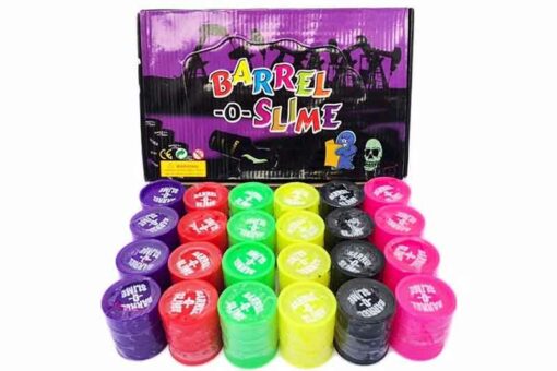 Barrel Slime chico moco de gorila 24 piezas - fiestas de mayoreo