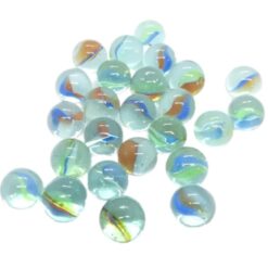 Explora un Mundo de Colores con Nuestras Canicas Transparentes de 14 mm - Paquete de 25 Piezas: