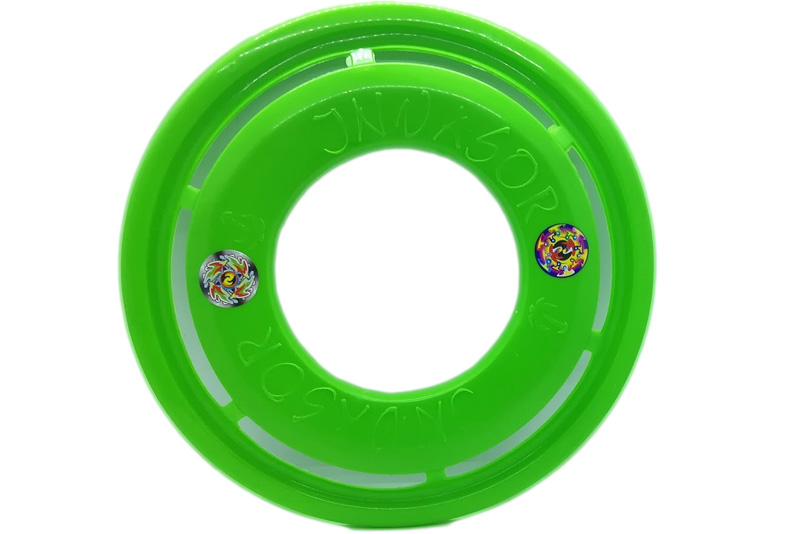 Discos de lanzamiento deportivo, entretenimiento o para mascotas, hecho de polímero reciclado con unas medidas de  285 diámetro x 15 de altura (milímetros) DISCOA 