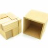 Cubo de madera 17 pzs: Desafío de ingenio en un cajón