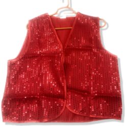 Chaleco de Lentejuelas Rojo, Comprar Online