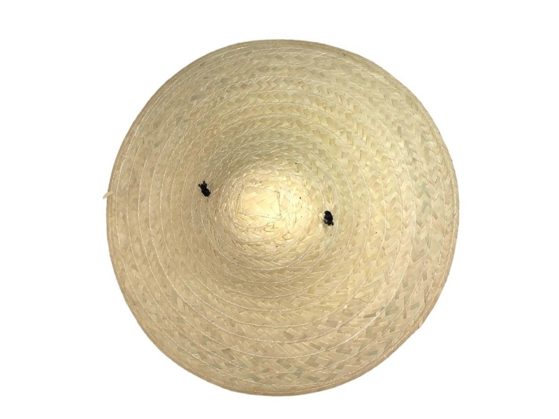 Sombrero chino o también conocido como arrocera ancha, este será