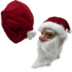 🎅 Máscara de Santa Claus Realista - Celebra la Navidad con Autenticidad