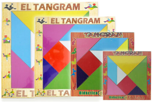 Juego de Tangram de Madera Jumbo-Wiwi Juegos de mayoreo