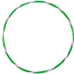 Hula Hoop 55 cm Diseño Caramelo 12 piezas Wiwi Tienda de Mayoreo