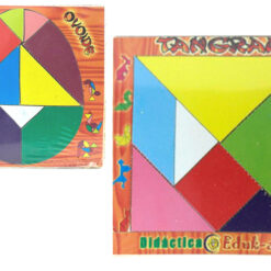 Juego de Tangram Grande de Madera -Wiwi Juegos de mayoreo