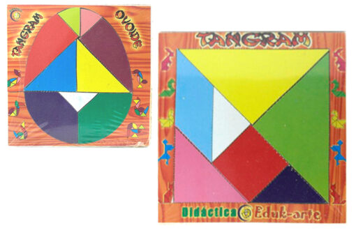 Juego de Tangram Grande de Madera -Wiwi Juegos de mayoreo