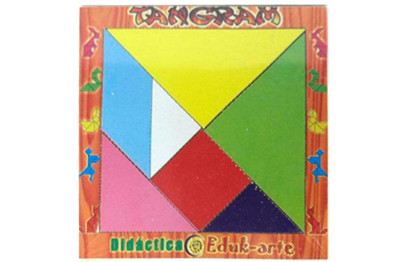 Tangram PuzzleMaestro 15 cm Rompecabezas de Madera