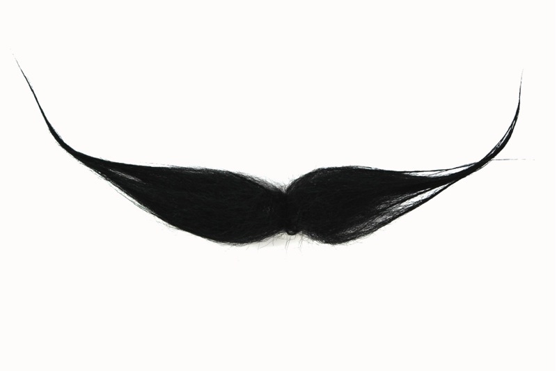 Bigotes postizos de peluche - fiestas mayoreo