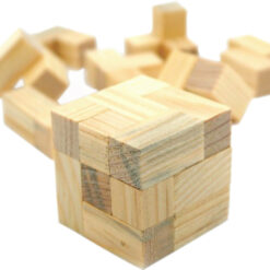 Cubo soma 5 cm rompecabezas de madera - Wiwi Juegos de Mayoreo