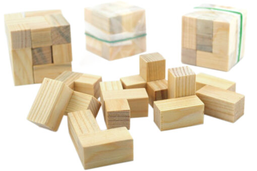 Cubo soma 5 cm rompecabezas de madera - Wiwi Juegos de Mayoreo