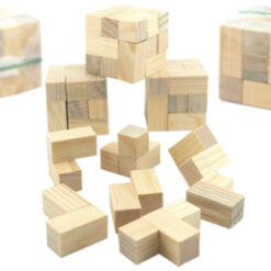 Cubo soma 5 cm rompecabezas de madera - Wiwi Juegos de Mayoreo