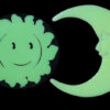 Sol y Luna Glow in the dark 4 piezas-Wiwi de mayoreo