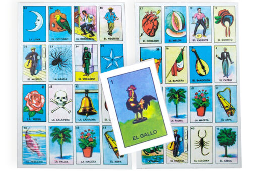 Lotería mediana tradicional del Gallo - Wiwi Loterías de Mayoreo