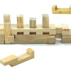 Rompecabezas 3D Barco de madera - Wiwi Juegos de mayoreo, juguetes de habilidad y destreza