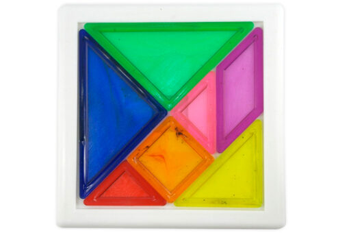 Juego de Tangram Chico de plástico-Wiwi Juegos de mayoreo