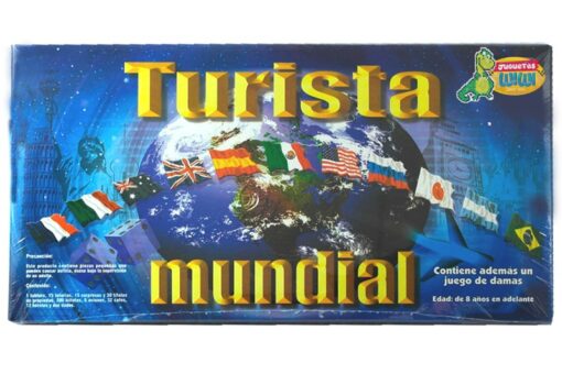 Turista Mundial Chico juego de mesa- Wiwi Juegos de Mayoreo